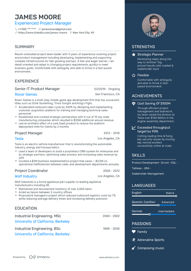 Resume Preview